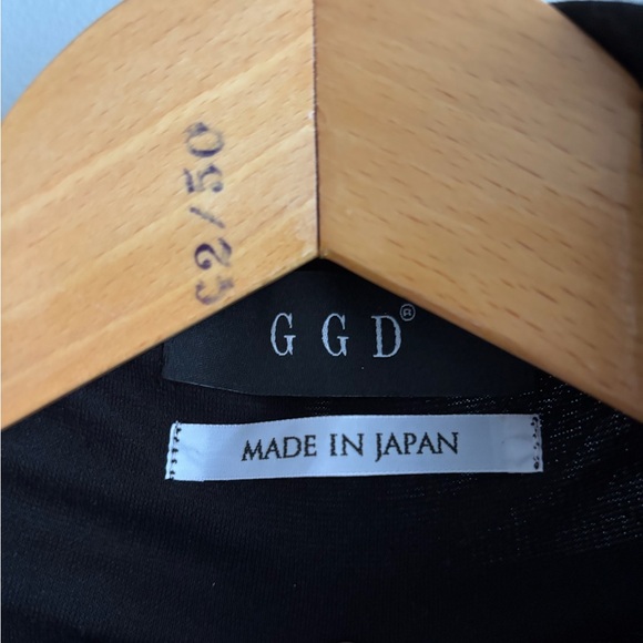 L’Autre Cote GGD Japanese Sleeveless Black Dress / Overlay - Picture 14 of 17